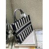 Dior book tote in blue 36cm