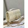 Dior Mini Miss Dior White Patent Bag