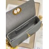 Dior 30 Montaigne Avenue Grey Leather Bag