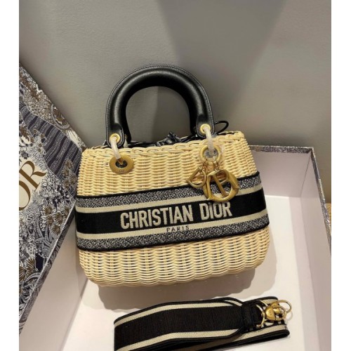 Dior Wicker Oblique tote bag