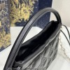 Dior Lady Top Handle Srawstring Black Mini bag