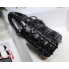 Dior Lady Diamond Motif Black Mini Bag