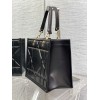 Dior medium black esential tote bag