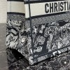 DIOR Book Tote Blue Toile de Jouy Reverse Embroidery 36cm