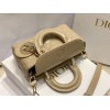 Dior D-Joy Beige Leather Mini Bag