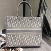 Dior Book Tote Grey Large