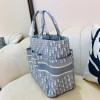 DIOR Book Tote Oblique Embroidery 41cm