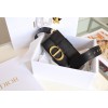Dior 30 Montaigne Black Mini Box Bag