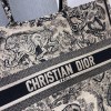 Dior Book Tote Black Tiger large size