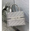 Dior Book Tote Grey Small