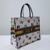 Dior Pixel Zodiac Embroidery Book Tote 41cm