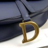 Dior Saddle Bag Original Leather blue M0446