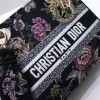 Dior lady D-lite medium black multicolor bag