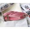 Dior Saddle Oblique Velvet Pink 19cm S9001