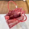 Dior Tote Book CD Red 41cm
