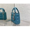 Dior blue bag 17cm