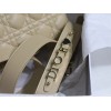 DIOR My ABCDIOR Lady Beige Lambskin Bag