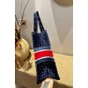 Dior Tote Book Blue Velvet 36cm