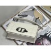 Dior Montaige white leather bag