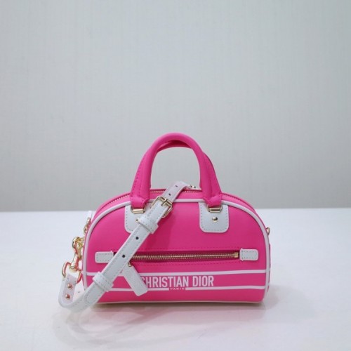 Dior D-vibe pink shoulder bag