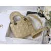 DIOR My ABCDIOR Lady Beige Lambskin Bag