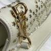 Dior Lucky Addict white shoulder bag