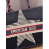 Dior Tote Book Emroided Blue Star 41 cm