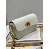 Dior 30 Montaigne Avenue White Leather Bag