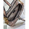 Fendi Saddle Jardin Magique Embroidery Bag