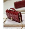 Dior Mini Miss Dior Red Patent Bag