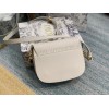 DIOR BOBBY Small White Box Calfskin Bag