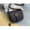 DIOR BOBBY Small Black Box Calfskin Bag