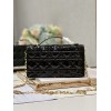 Dior Mini Miss Dior Black Patent Bag