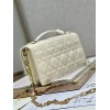 Dior Mini Miss Dior White Patent Bag