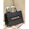 Dior book tote black line bag 41cm