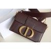 Dior 30 Montaigne Red Mini Box Bag