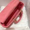 Dior D-Joy Lady Pink Denim Bag