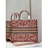 Dior Large Book Tote Pink Embroidery 41 Bag