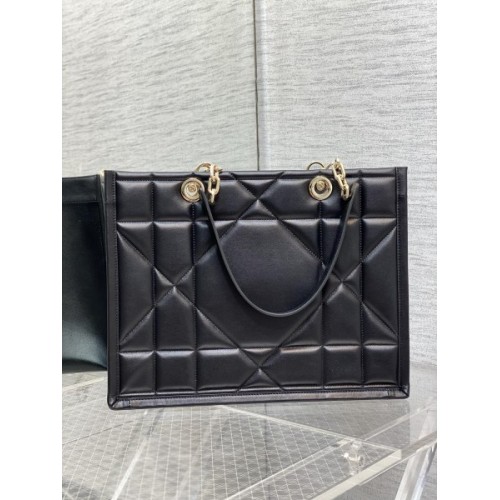 Dior medium black esential tote bag