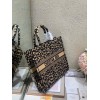 Dior Tote Book Maria Grazia Chiuri Yellow 41cm