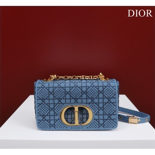 Dior Caro denim bag