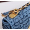 Dior Caro denim bag