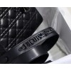 DIOR My ABCDIOR Lady Black Lambskin Bag with Black Hardware