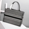 Dior book tote black 36cm