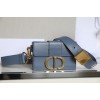 Dior 30 Montaigne blue Mini Box Bag
