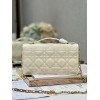 Dior Mini Miss Dior White Patent Bag