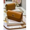 Dior 30 Montaigne Avenue Brown Leather Bag