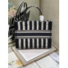 Dior book tote in blue 36cm