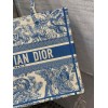 Dior book tote blue tiger 36cm