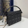Dior Lady Top Handle Srawstring Black Mini bag